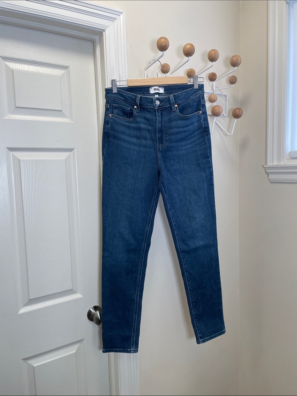 Paige - Classic Gemma Slim Denim Jeans - Blue - 29